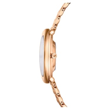 Imber watch, Swiss Made, Metal bracelet, Gold tone, Rose gold-tone finish - Swarovski, 5717532