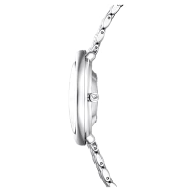 Imber watch, Swiss Made, Metal bracelet, Silver Tone, Stainless steel - Swarovski, 5717590