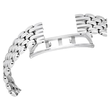 Imber watch, Swiss Made, Metal bracelet, Silver Tone, Stainless steel - Swarovski, 5717590