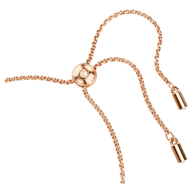 Pulseira Imber, Lapidações redondas mistas, Rosa, Lacado a rosa dourado - Swarovski, 5718204