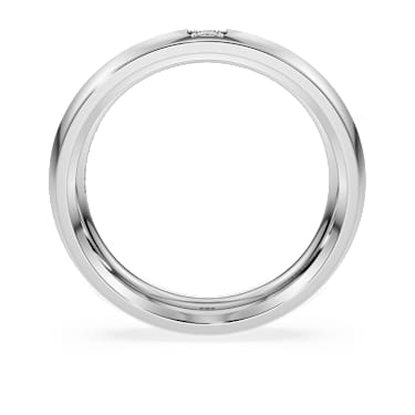 Eternity band ring, Lab-grown diamonds 0.05 ct tw, Round shape, 14K white gold - Swarovski, 5718244