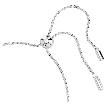 Pulsera Tennis Imber, Tallas redondas combinadas, Azul, Baño de rodio - Swarovski, 5719282