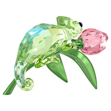 Idyllia カメレオンとチューリップ | Swarovski