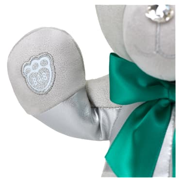Build-A-Bear Birthstone Bear 수집품, Swarovski® 크리스털이 특징, 테디 베어, 5월, 그린 - Swarovski, 5719966