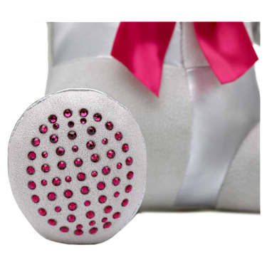 Artigo de coleção Build-A-Bear Birthstone Bear, Com cristais Swarovski®, Ursinho de peluche, Julho, Vermelho-escuro - Swarovski, 5719968