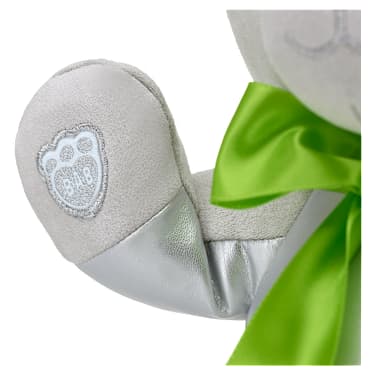 Build-A-Bear Birthstone Bear Collectible, Featuring Swarovski® crystals, Teddy bear, August, Light Green - Swarovski, 5719969