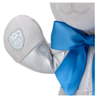 Pièce de collection Build-A-Bear Birthstone Bear, Habillée de cristaux Swarovski®, Ours en peluche, Décembre, Bleue - Swarovski, 5719973