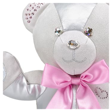 Oggetti da collezione Build-A-Bear Birthstone Bear, Con cristalli Swarovski®, Orsetto, Giugno, Rosa - Swarovski, 5719975