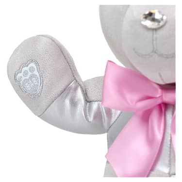 Artigo de coleção Build-A-Bear Birthstone Bear, Com cristais Swarovski®, Ursinho de peluche, Junho, Rosa - Swarovski, 5719975