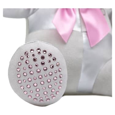 Artigo de coleção Build-A-Bear Birthstone Bear, Com cristais Swarovski®, Ursinho de peluche, Junho, Rosa - Swarovski, 5719975