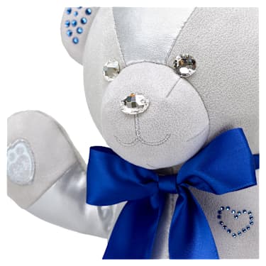 Build-A-Bear Birthstone Bear Collectible, Featuring Swarovski® crystals, Teddy bear, September, Dark Blue - Swarovski, 5719976
