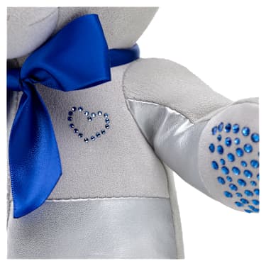 Build-A-Bear Birthstone Bear Collectible, Featuring Swarovski® crystals, Teddy bear, September, Dark Blue - Swarovski, 5719976