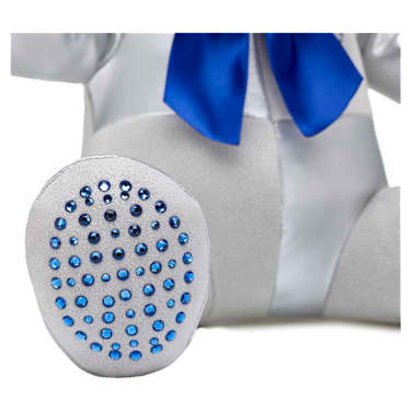 Coleccionable Build-A-Bear Birthstone Bear, Con cristales de Swarovski®, Osito de peluche, Septiembre, Azul oscuro - Swarovski, 5719976