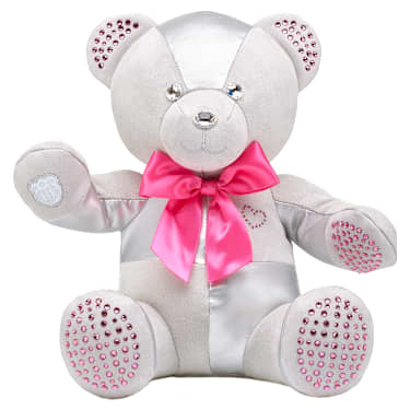 Coleccionable Build-A-Bear Birthstone Bear, Con cristales de Swarovski®, Osito de peluche, Octubre, Rosa - Swarovski, 5719977