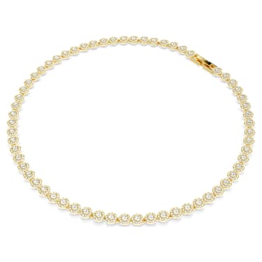 Una Angelic เซ็ต, เจียระไนทรงกลม, เขียว, เคลือบโทนสีทอง - Swarovski, 5720506