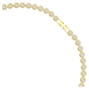 Una Angelic เซ็ต, เจียระไนทรงกลม, เขียว, เคลือบโทนสีทอง - Swarovski, 5720506