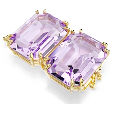 Extension Millenia, Taille octogonale, Violette, Doré à l’or 18 carats (750/1000) - Swarovski, 5720629