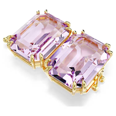 Millenia extender, Octagon cut, Purple, Gold-tone plated - Swarovski, 5720629