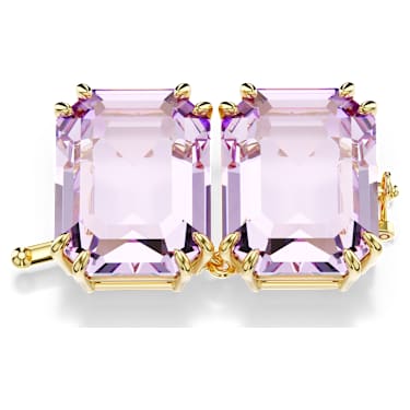 Millenia Verlängerungsstück, Oktagon-Schliff, Violett, Goldlegierungsschicht - Swarovski, 5720629