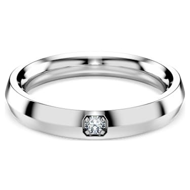 Verighetă Eternity, Diamante create în laborator 0.05 ct tw, Formă rotundă, Aur alb 18K - Swarovski, 5720712