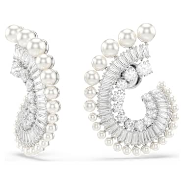 ●日本正規品● Grande Ariana x クリスタル・パール ドロップピアス, Swarovski アクセサリー