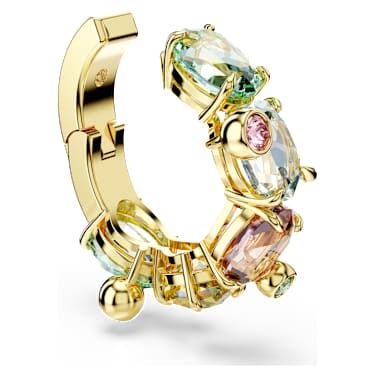 Gema 耳骨夾, 單個, 混合式切割, 漸層色, 鍍金色色調 - Swarovski, 5720903