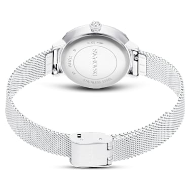 Certa watch, Metal bracelet, Silver tone, Stainless Steel - Swarovski, 5721557