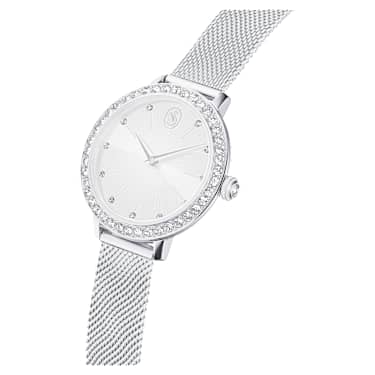 Certa watch, Metal bracelet, Silver tone, Stainless Steel - Swarovski, 5721557