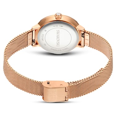 Certa watch, Metal bracelet, Rose gold tone, Rose gold-tone finish - Swarovski, 5721561