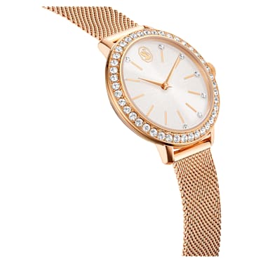 Certa watch, Metal bracelet, Rose gold tone, Rose gold-tone finish - Swarovski, 5721561
