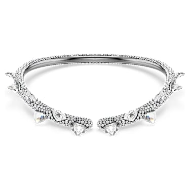 Sublima choker, White, Ruthenium plated - Swarovski, 5723286
