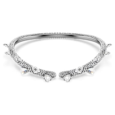 Sublima choker, White, Ruthenium plated - Swarovski, 5723286