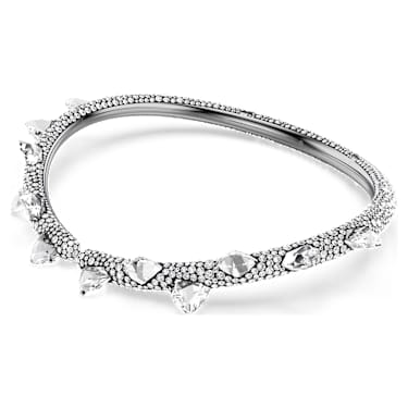 Sublima choker, White, Ruthenium plated - Swarovski, 5723286
