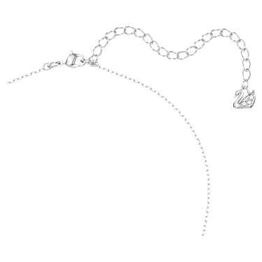 Lifelong Bow 鏈墜, 蝴蝶結, 粉紅色, 鍍白金色 - Swarovski, 5723556