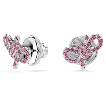 Swarovski bow earrings 2025