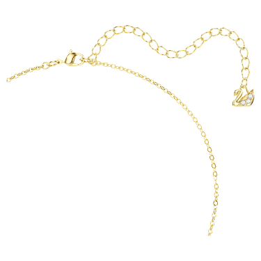 Bella V pendant, Round cut, Red, Gold-tone plated - Swarovski, 5724287