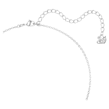 Bella V 链坠, 圆形切割, 粉红色, 镀铑 - Swarovski, 5724289