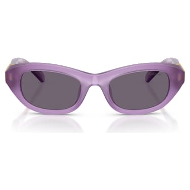 Gafas de sol, Talla cojín, Moradas - Swarovski, 5724503