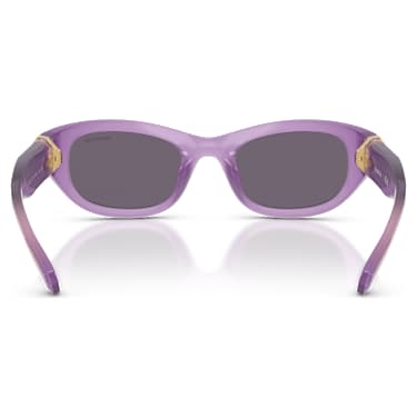 Sunglasses, Pillow shape, Purple - Swarovski, 5724503