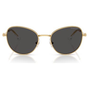 Sonnenbrille, Cat-eye-Form, Grau - Swarovski, 5724504