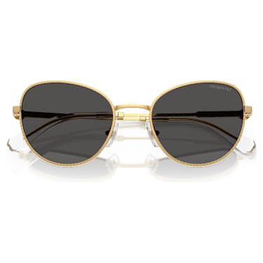 Occhiali da sole, Forma Cat-eye, Grigi - Swarovski, 5724504