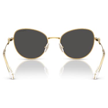 Sonnenbrille, Cat-eye-Form, Grau - Swarovski, 5724504