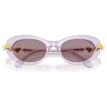 Sunglasses, Oval shape, Purple - Swarovski, 5724508