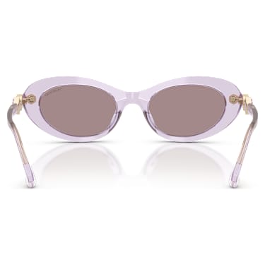 Sunglasses, Oval shape, Purple - Swarovski, 5724508