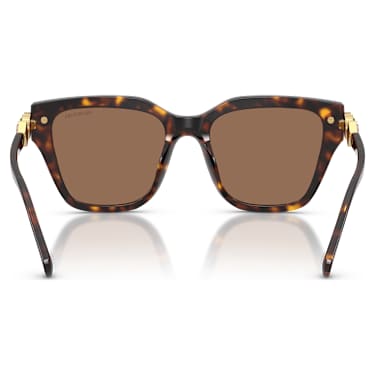 Gafas de sol, Forma cuadrada, Marrones - Swarovski, 5724510