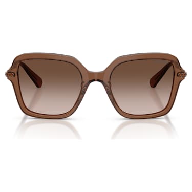 Sunglasses, Square shape, Brown - Swarovski, 5724512