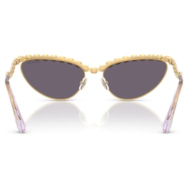 Sunglasses, Cat-eye shape, Purple - Swarovski, 5724513