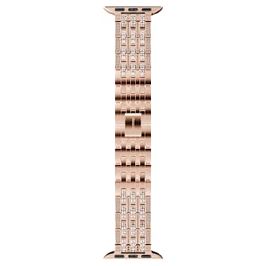 Princess-Armband, Für die Apple Watch® 40 mm & 41 mm, Roséfarben, Roségoldfarbenes Finish - Swarovski, 5725786
