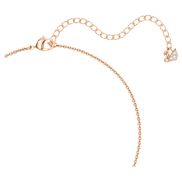 Set, Round cut, White, Rose gold-tone plated - Swarovski, 5725816