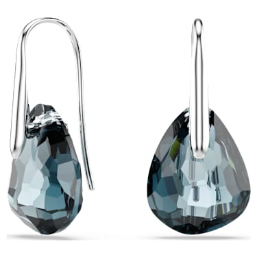Galet Drop-Ohrhänger, Hellblau, Rhodiniert - Swarovski, 5725823